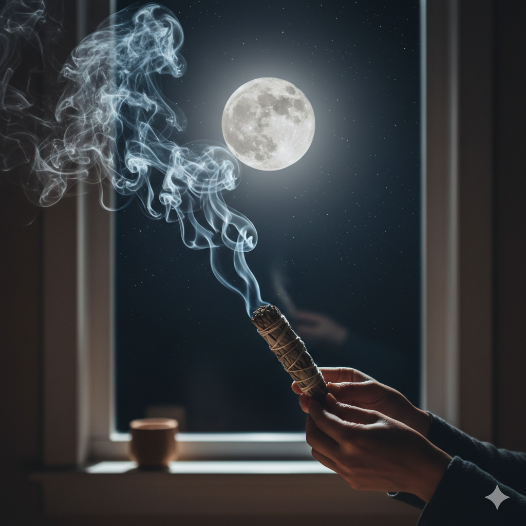 Ritual de Lua Cheia para Proteção Energética