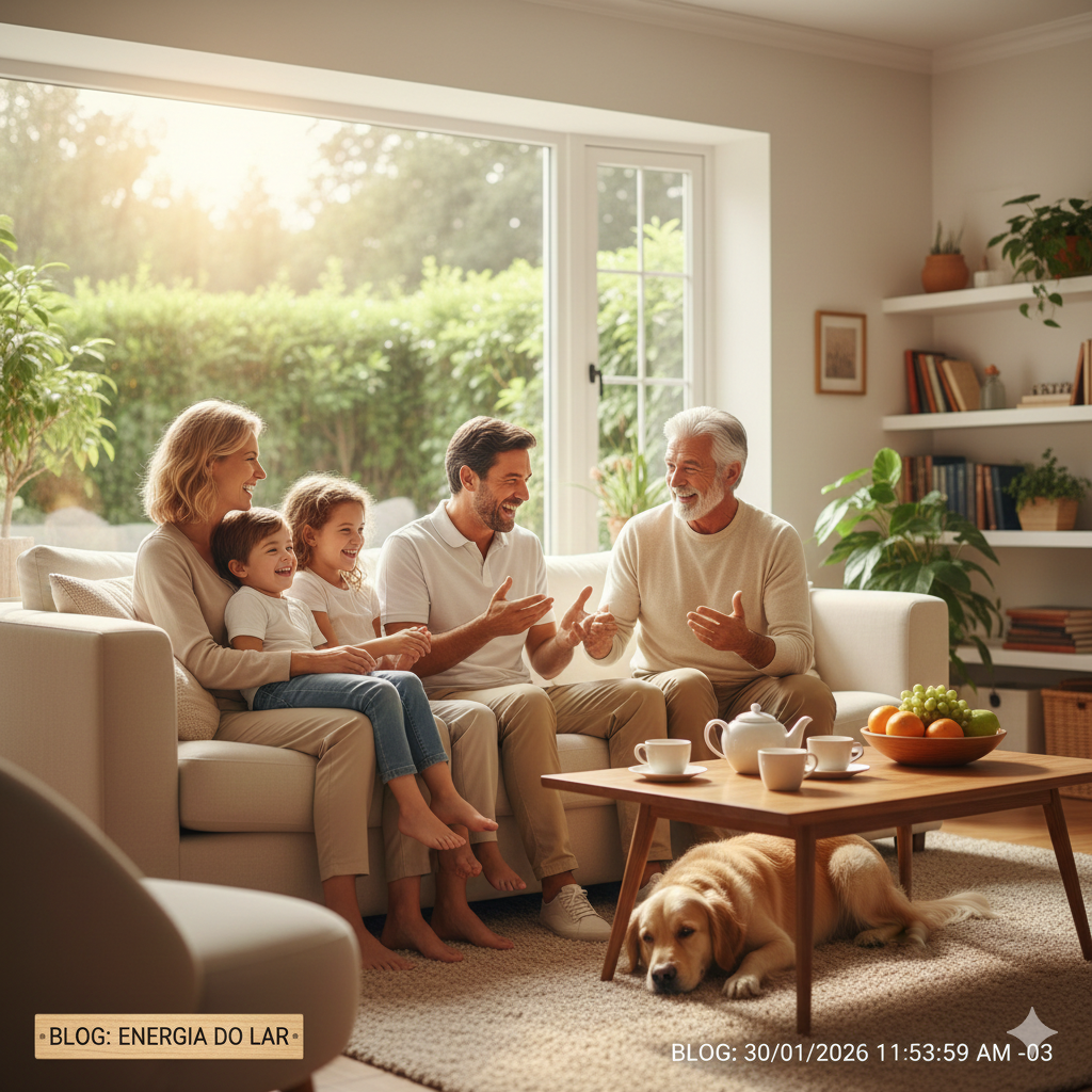 meditação guiada para abençoar o lar