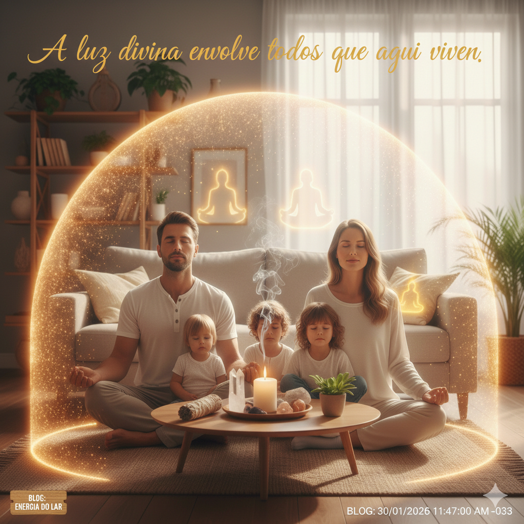 meditação guiada para abençoar o lar