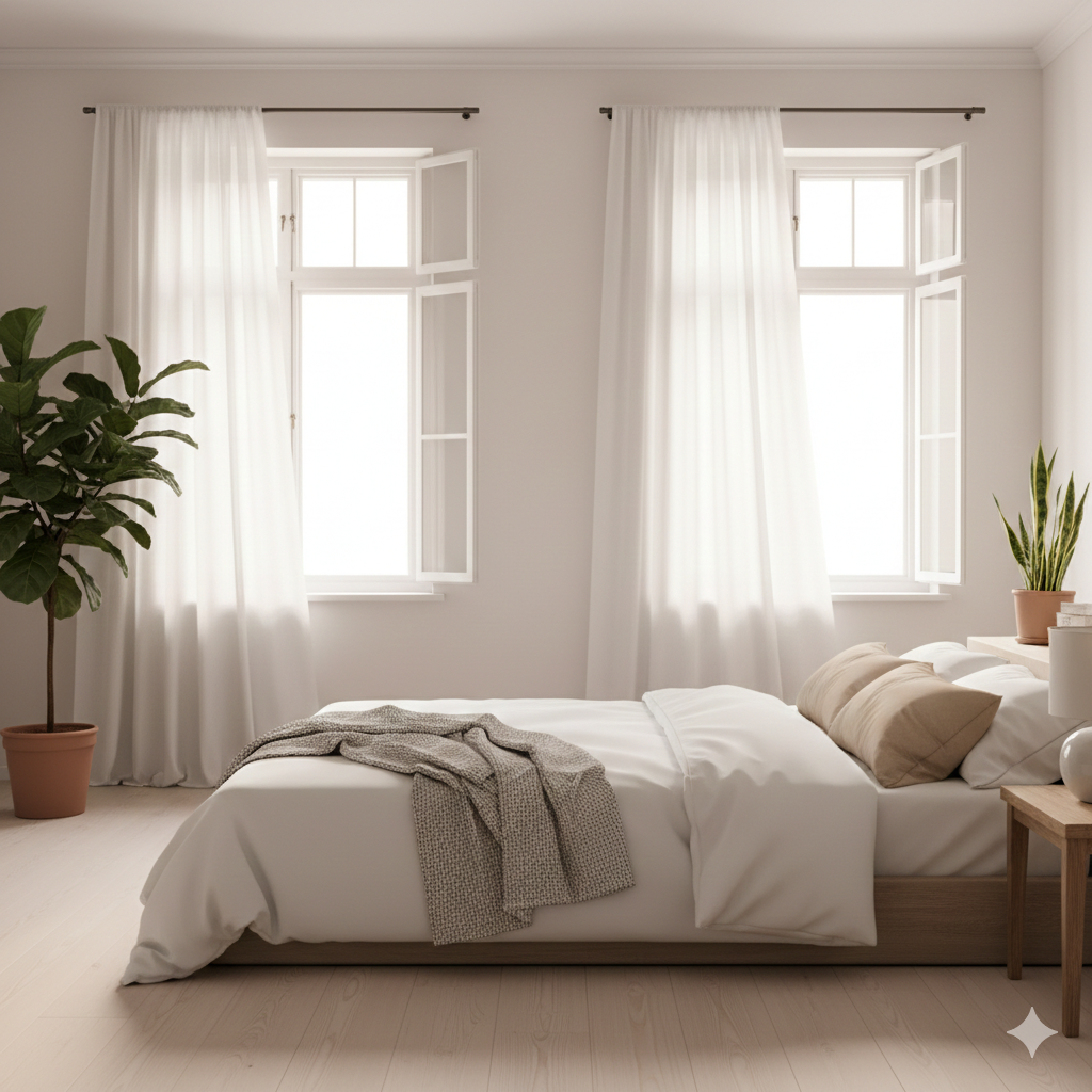 limpeza energética do quarto