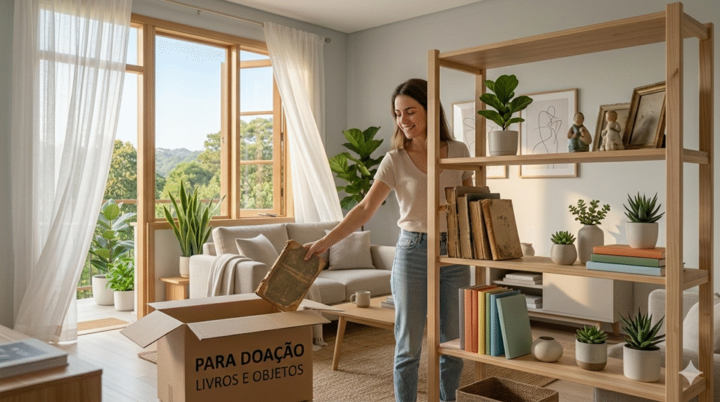 organização da casa para melhorar a energia do ambiente