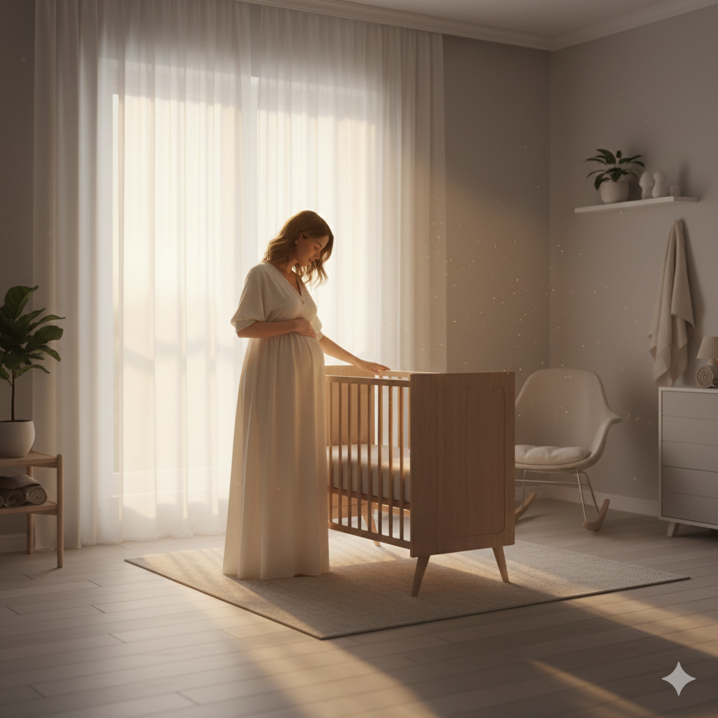 A limpeza energética para receber um recém-nascido