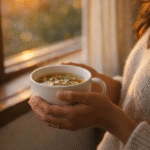 momento de calma e equilíbrio espiritual em casa