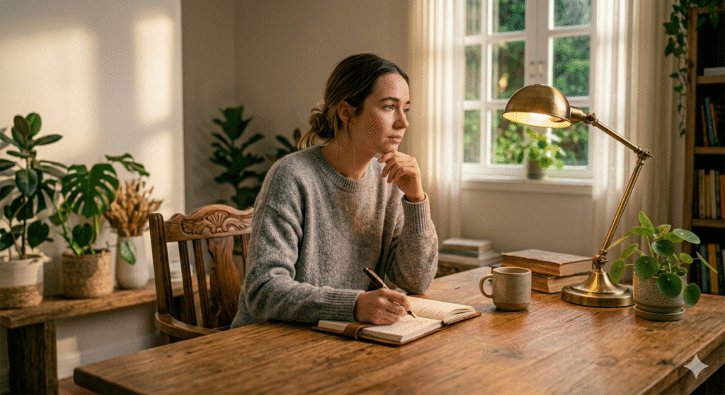 Escrita terapêutica para autoconhecimento