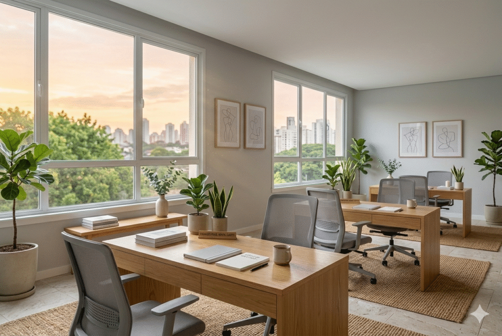 ritual simbólico de encerramento para separar trabalho e vida pessoal