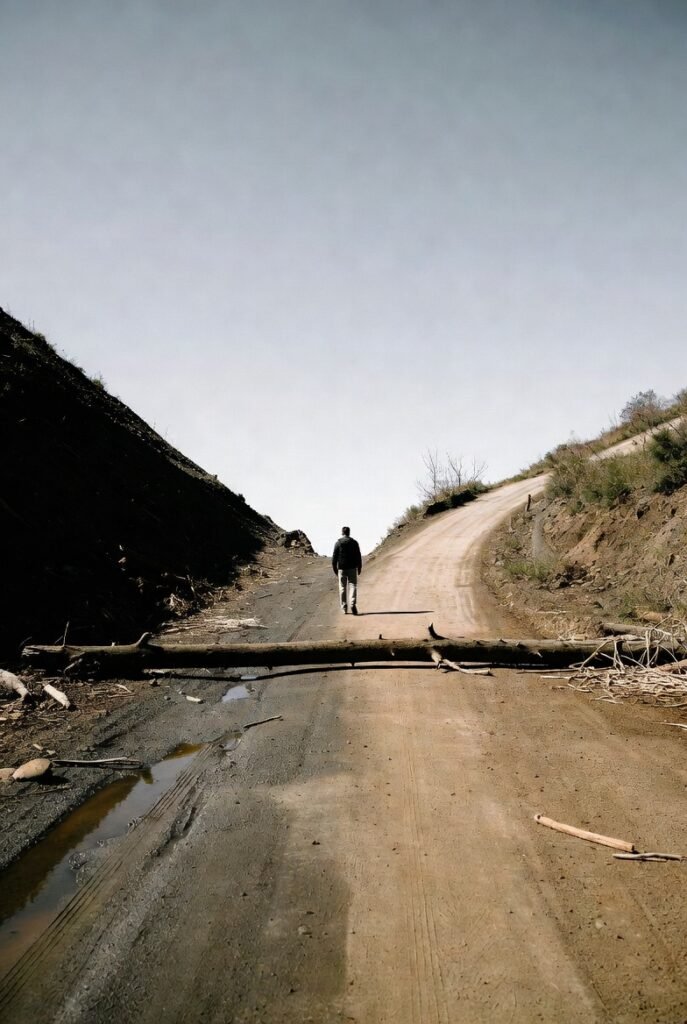 Escolha entre manter bloqueios ou buscar prosperidade - decisão de transformação financeira