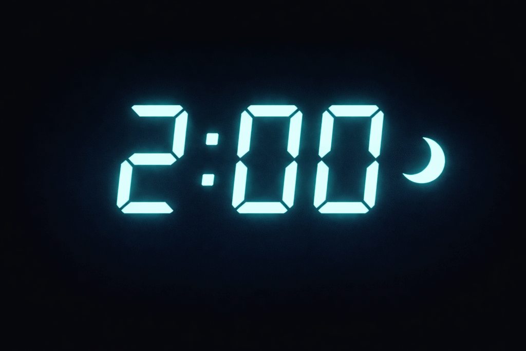 Dormir em 2 minutos com método militar - cronômetro de sono rápido