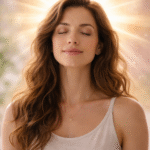 Reprogramação mental para vida mais leve - pessoa em estado de paz e transformação interior