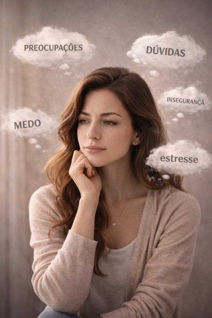 Sinais de mente sobrecarregada - autoconsciência e observação de padrões mentais