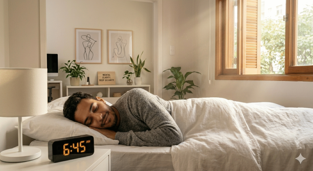 Sono tranquilo sem ansiedade noturna - resultado de tratamento e técnicas de relaxamento