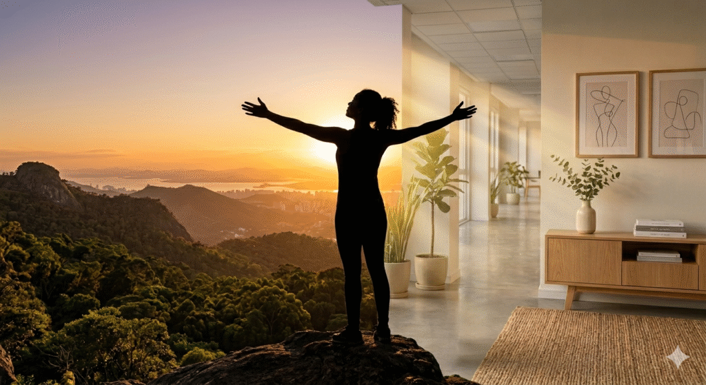 Viver o momento presente - liberdade e plenitude através do mindfulness