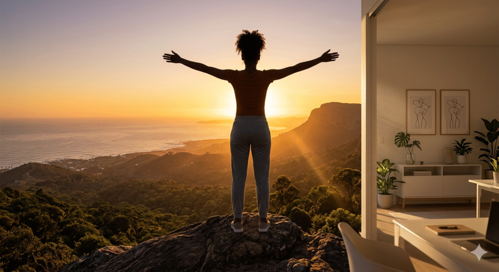 Autoestima elevada com afirmações positivas - empoderamento e confiança pessoal