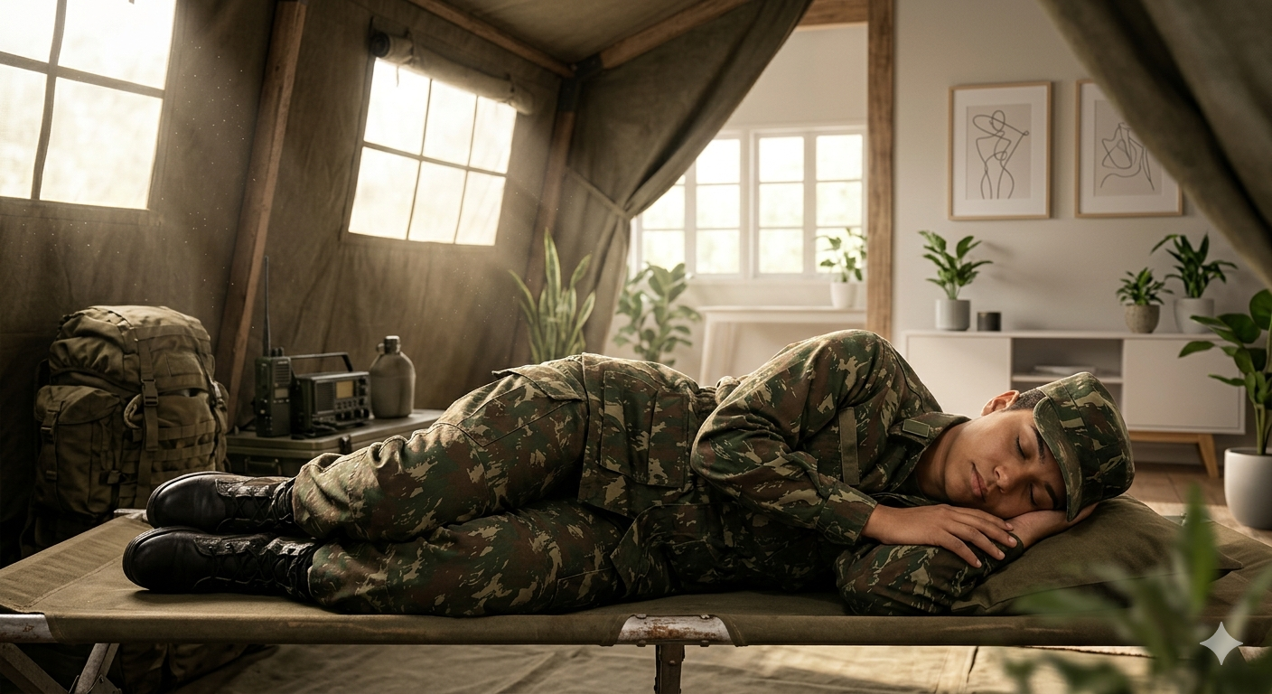 Método militar para dormir em 2 minutos - técnica desenvolvida para soldados