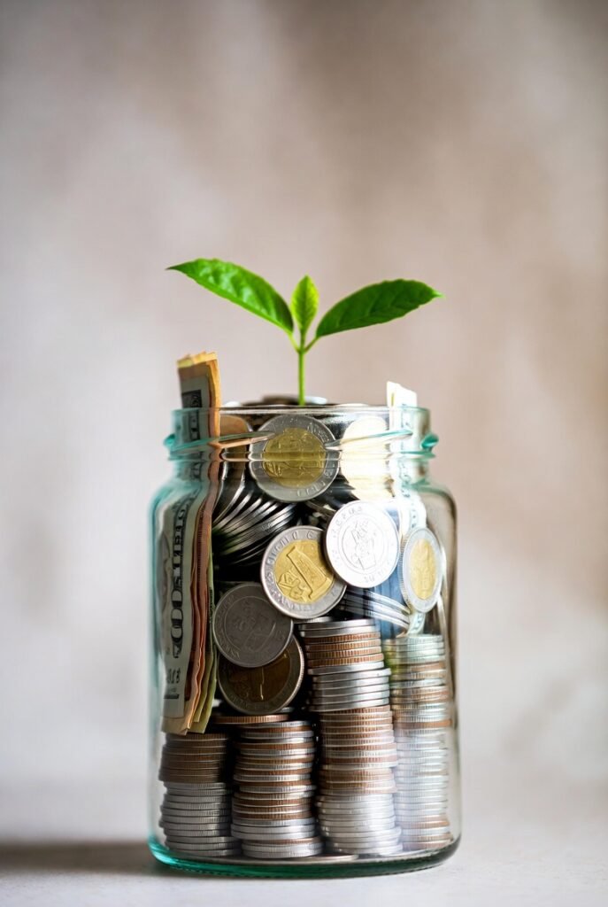 Reserva de emergência crescendo - base essencial para prosperidade financeira